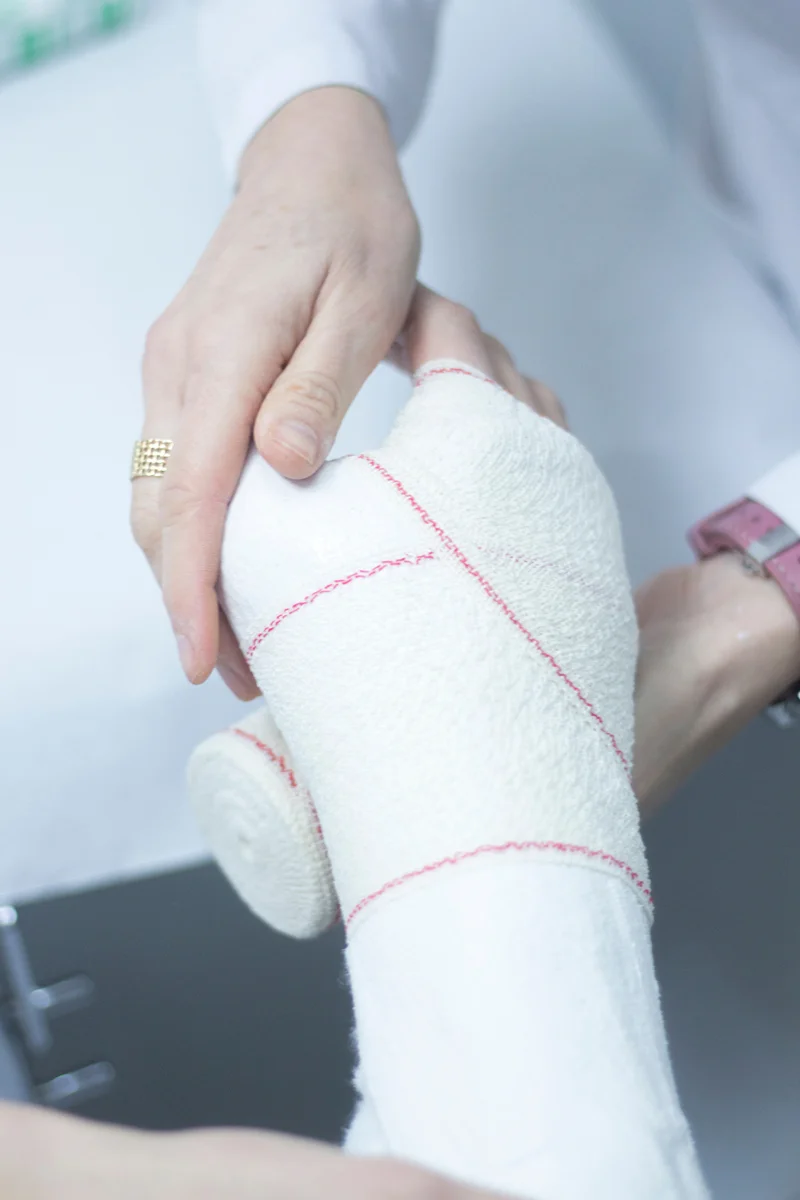 Traumatológia gipszelés